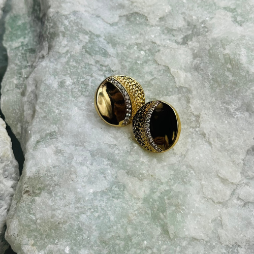 Brinco Redondo Meio Liso