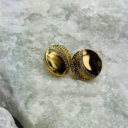 Brinco Redondo Meio Liso