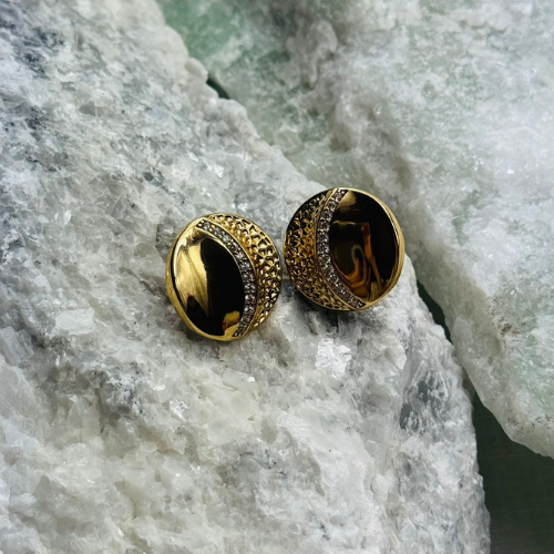 Brinco Redondo Meio Liso