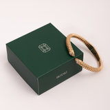 Bracelete Alma Serpente - Banho de Ouro