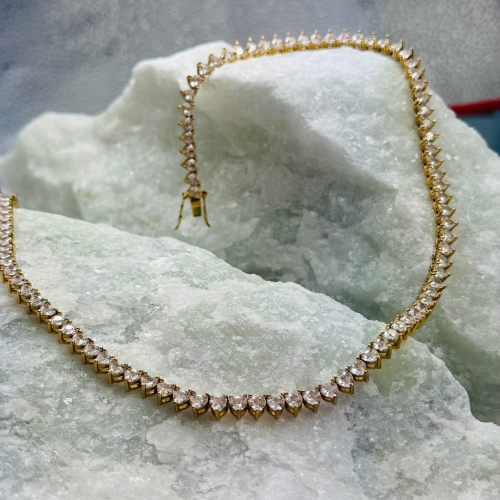 Riviera Zircônias Lapidadas em Corações