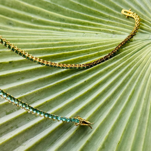 Riviera Zircônias Lapidadas Brilhantes