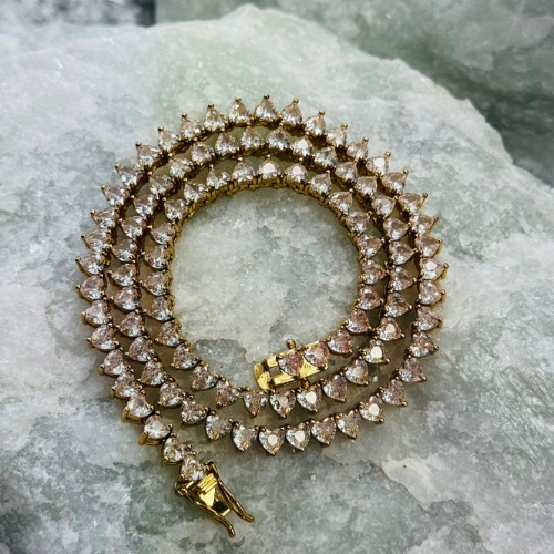 Riviera Zircônias Lapidadas em Corações