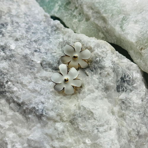 Brinco Margarida Branca