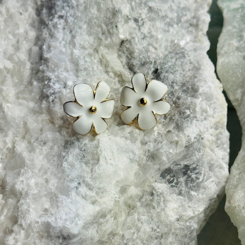 Brinco Margarida Branca