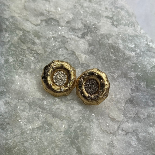 Brinco Redondo Cravejado