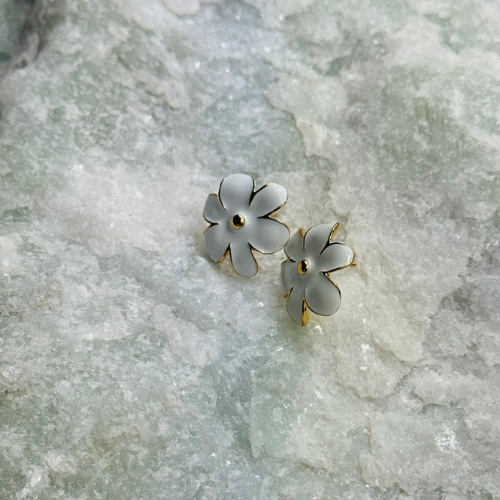 Brinco Margarida Branca