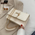 Bolsa Bag Com Detalhes Em Croco