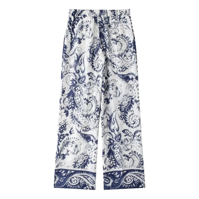Conjunto Meia Estação em Cetim – Calça e Camisa Estilo Pijama