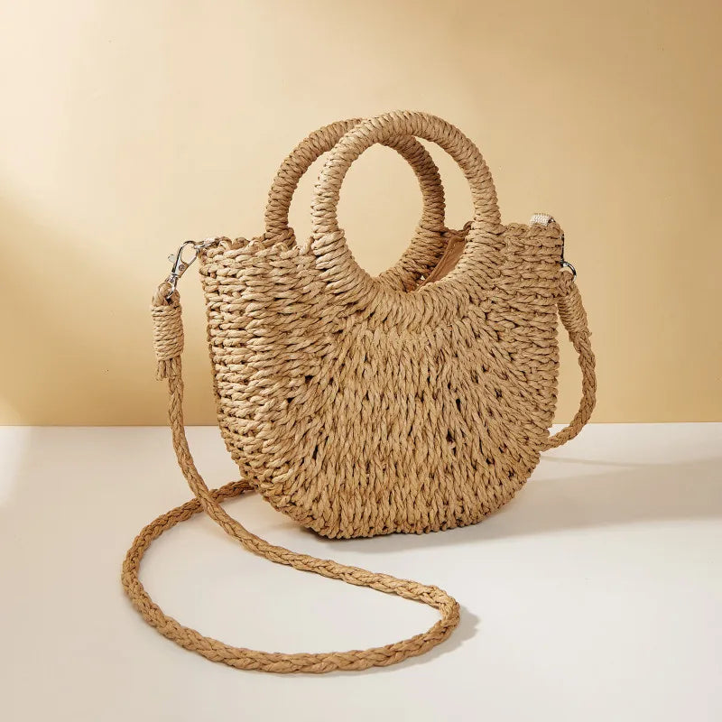 Bolsa de Palha Feita a mão