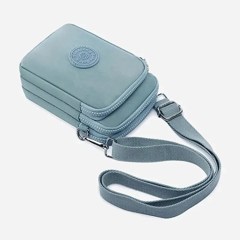 Bolsa Pequena Com Alça Transversal Em Nylon