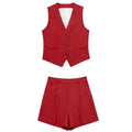Conjunto De Colete Com Bermuda Para o Verão