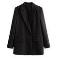 Blazer Feminino Gola Entalhada