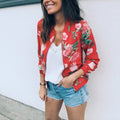 Jaqueta Feminina Floral