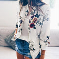 Jaqueta Feminina Floral