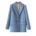 Blazer Feminino Gola Entalhada
