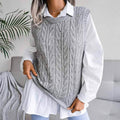 Colete Feminino de Trico