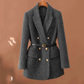 Blazer Feminino Com Cinto