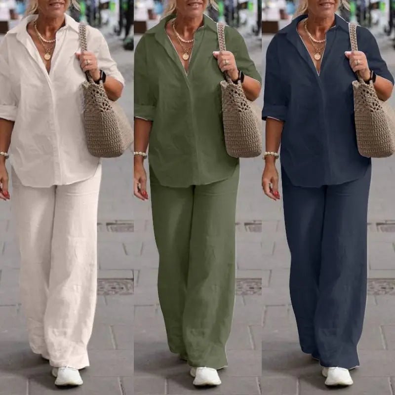 Conjunto De Linho Feminino