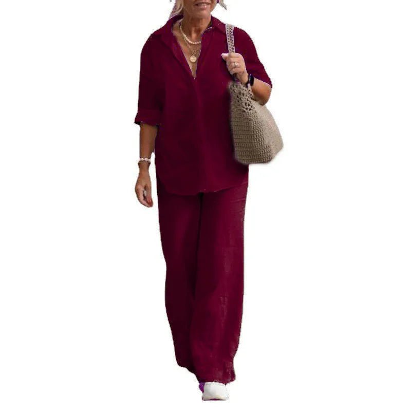 Conjunto De Linho Feminino