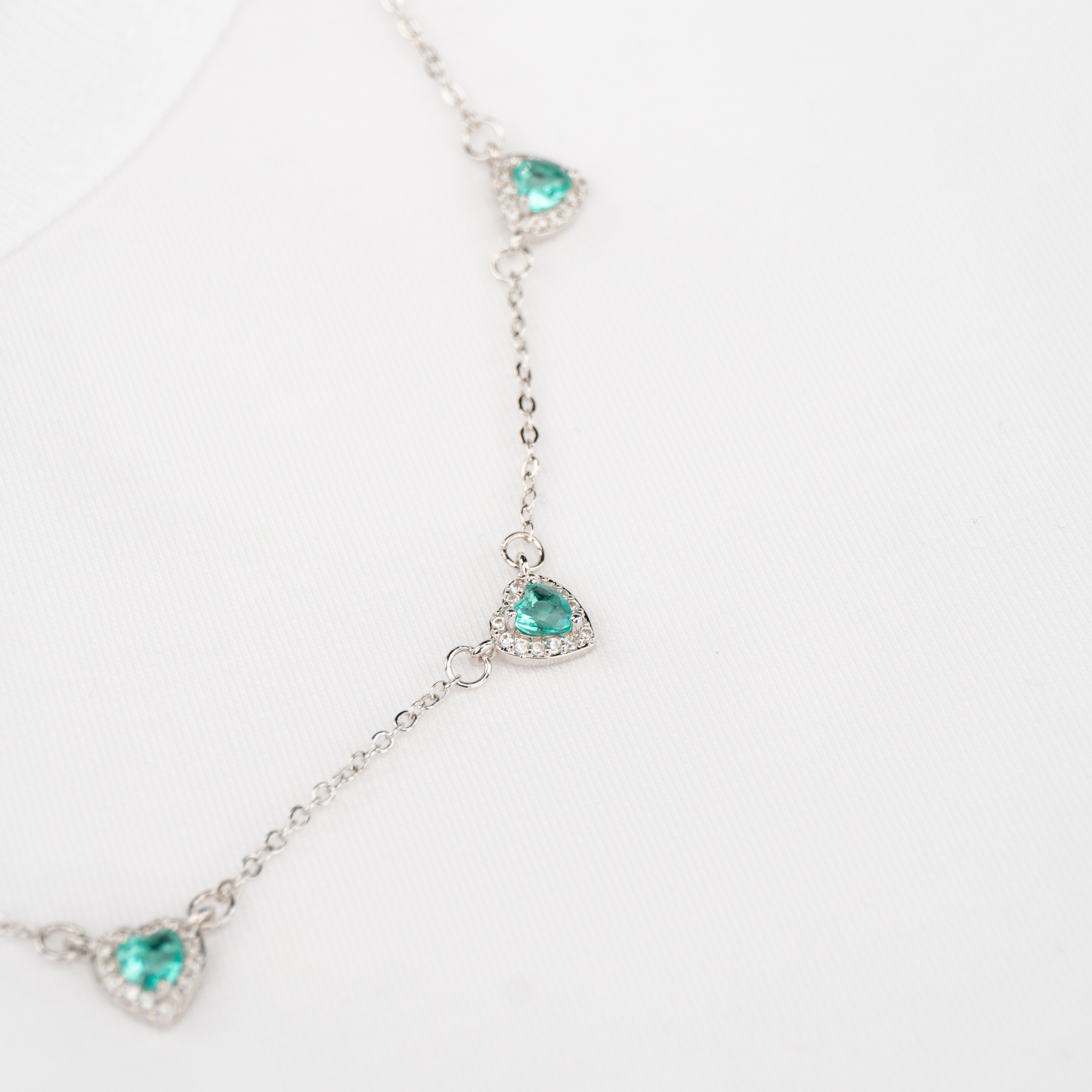 Conjunto Estações Coração Turmalina com Auréola