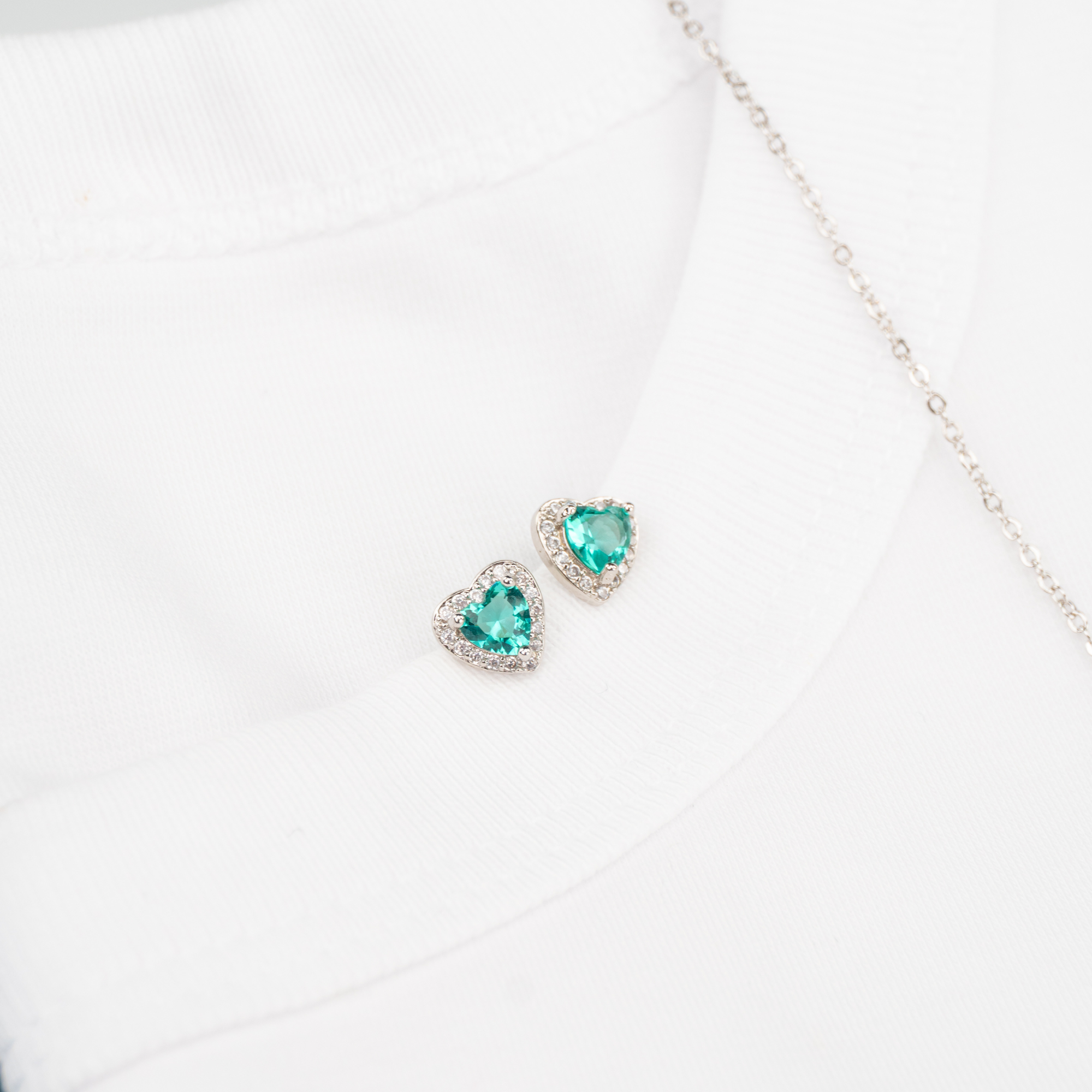 Conjunto Estações Coração Turmalina com Auréola